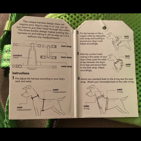 Adventure Dog Harness with Reflective Stitching & Mesh Padding By Alcott (XS) - Picture 3 of 7